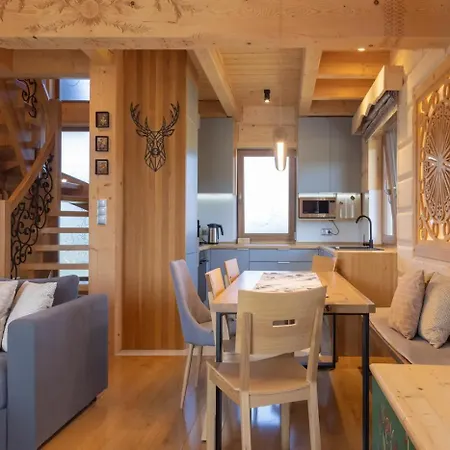 Domek alpejski Osada Guty - Każdy Posiada Prywatne Jacuzzi Na Wyłączność, W Cenie Pobytu - Idealne Miejsce Na Wypoczynek! *